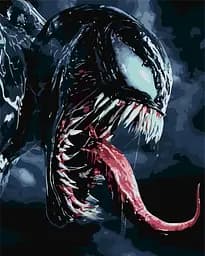 Картина за номерами Марвел Веном Marvel Venom 40х50 см PN M V