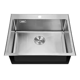 Кухонная мойка Mixxus MX6050-200x1.0 satin MX0660, Нержавеющая сталь