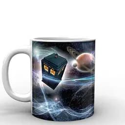 Кухоль GeekLand Doctor Who Переміщення Тардіса DW.02.064 330 мл білий