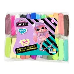 Набор для лепки с воздушным пластилином L.O.L. Surprise! Tweens LOL70191, 24 цвета классик
