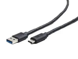 Кабель USB AM-Type-C, 0.5 м, черный, Cablexpert, 3A (CCP-USB3-AMCM-0.5M)
