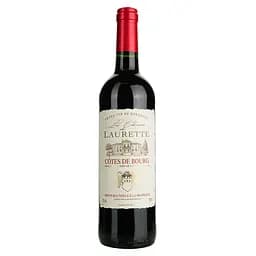 Вино Les Charmes De Laurette Cotes De Bourg AOP, красное, сухое, 0,75 л