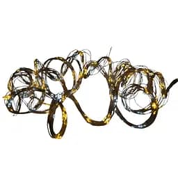 Светодиодная гирлянда Devilon Лошачий хвост (Каскад) 5 м 500 л 8 режимов холодный и теплый IP44 белый (720452)