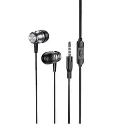 Навушники Borofone BM75 Platinum металеві універсальні earphones with microphone 1.2m (сірий) - мініатюра 2