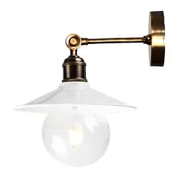 Настенное бра стальное, PikArt арт. 333 белый