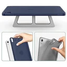 Чохол-книжка BeCover Tri Fold Hard для Apple iPad Air 4/5 2020/2022 10.9" Deep Blue (711128) - мініатюра 4