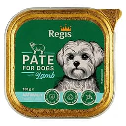 Влажный корм для собак Regis паштет с бараниной 100 г 