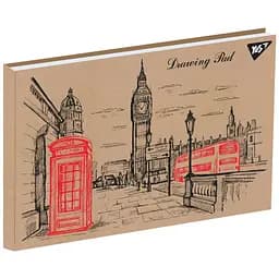 Альбом для малювання Yes London, А4, 30 аркушів (130546)