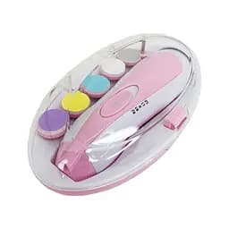 Дитячий електричний тример для нігтів Mega Zayka MGZ-0720(Pink)