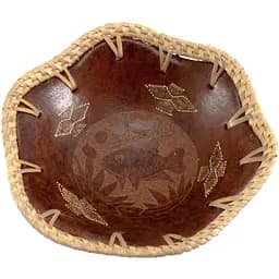 Блюдо теракотове Риба d-16 см h-6 см