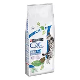 Сухий корм для дорослих кішок Cat Chow 3in1 15 кг (індичка)