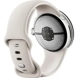 Smart Watch Google Pixel Watch 3 41mm Bluetooth / WiFi Polished Silver/Porcelain Band Global - мініатюра 3