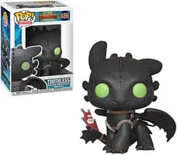 Фігурка Funko Pop Фанко Поп Як приручити дракона Беззубик 10см HTTYD 686