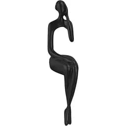 Декоративна статуетка MBM My Home Людина мислить чорна (DH-ST-27 BLACK)