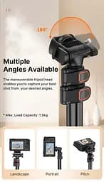 Штатив Ulanzi Vijim TB64 1.6M Multifunction Tripod UV-T115GBB1 TB64 Black - мініатюра 7