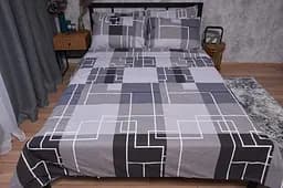 Комплект постільної білизни Moon&Star Бязь Gold Люкс Domiano двоспальний 175х210 наволочки 2х40х60