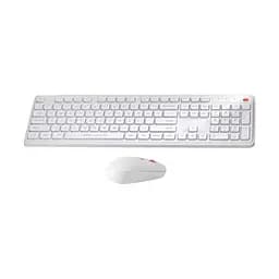 Комплект Xiaomi MiiiW Keyboard and Mouse Combo Gen 3 PB03 Wireless UA White (MW24PB03 White) - мініатюра 2