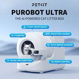 Смарт-лоток Petkit Purobot Ultra with Camera Self-Clean (P9903) - мініатюра 5