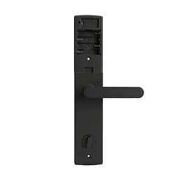 Замок біометричний автономний Trinix TRL-5404BTF Black L/R з Bluetooth, зчитувачем відбитків пальців і карт Mifare (65-00084) - мініатюра 10
