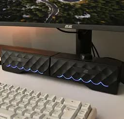 Акустична система 2E 2.0 PCS232 RGB Matrix USB Black (2E-PCS232BK) - мініатюра 8