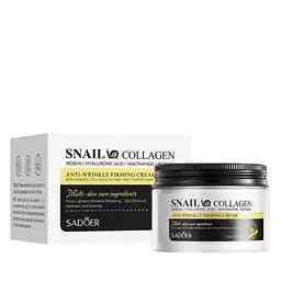 Крем для лица против морщин Sadoer Snail Collagen Anti-Wrinkle Firming Cream 120 мл