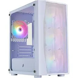 Корпус 1stPlayer X3-M-WH-4F1-W White [149378]