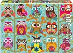 Пазл Educa Совы, 500 элементов (19006)