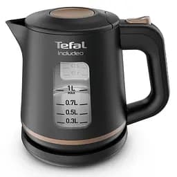 Електрочайник Tefal Includeo 1 л пластик чорний kuh0015341 - мініатюра 2
