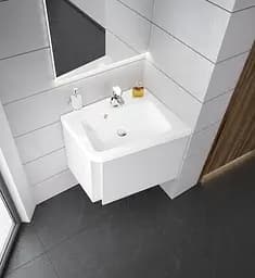 Умивальник Ravak 10° 55x49 правий XJIP1155000, Білий - мініатюра 3
