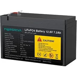 Акумуляторна батарея для ДБЖ Marsriva LiFePO4 12.8 V / 7.2 А*ч (MR-LFP12-7-LAR)