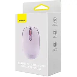 Бездротова мишка Baseus F01B Tri-Mode (3 режимна) фіолетова B01055503513-00 - мініатюра 2