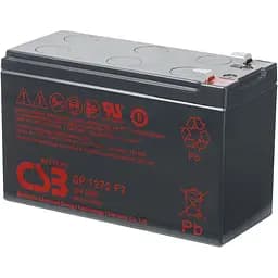 Аккумулятор CSB AGM 12V (12V/7.2Ah/86.4Wh) (GP1272F2-28W) [154010]