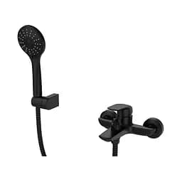 Смеситель для ванны с коротким изливом Koer KB-40008-05 KR3473 Черный матовый