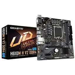 Материнська плата H610M H V2 s1700 H610 2xDDR5 HDMI D-Sub mATX Gigabyte teh0018983 - мініатюра 4