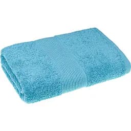 Рушник махровий Home Line з бордюром 500 г/м² 90х50 см блакитний (165679)