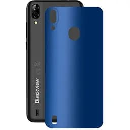 Захисна плівка StatusSKIN для Blackview A60 Plus 2020 Корпус Вініл Синій матовий