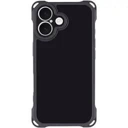 Чохол TPU CrossBody with straps для Apple iPhone 16 Plus (6.7) Black - мініатюра 3