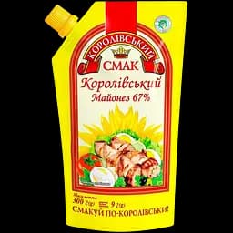 Набір: горошок зелений Щедра нива Преміум консервований 420 г + кукурудза цукрова консервована Щедра нива Суперсолодка 340 г + майонез Королівський смак Королевский 67% 300 г - мініатюра 4