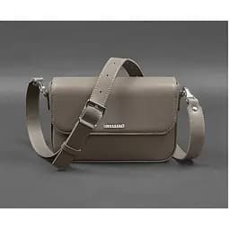 Женская кожаная сумка Mary темно-бежевая