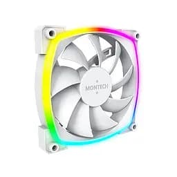 Корпусный вентилятор 120MM AX120 PWM WHITE MONTECH