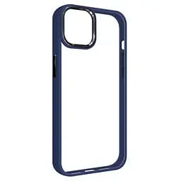 Чехол для Apple iPhone 14 Plus, Unit, синий, прозрачный противоударный чехол-накладка из TPU и поликарбоната (PC), с защитными бортиками, защита всего корпуса от ударов и царапин, ArmorStandart (ARM62486) - мініатюра 2