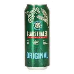 Пиво безалкогольное Clausthaler светлое, 0.49%, ж/б, 0.5 л