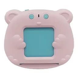 Карманная азбука Монтессори "Мишка" 1715, 112 карточек в коробке Розовый