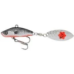 Тейл-спінер Savage Gear 3D Sticklebait Tailspin 80mm 18.0g Білий/Чорний (1013-1854.44.02)