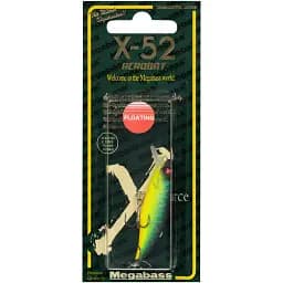 Воблер Megabass X-52 Acrobat F 52mm 3.2g Mat Tiger - мініатюра 2