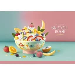 Альбом для рисования Школярик Фруктовый салат 30 листов (PB-GB-030-8519)  