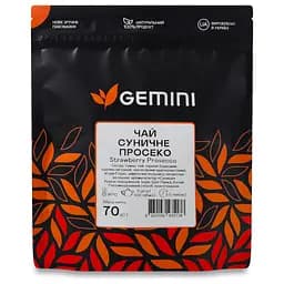 Чай Gemini Земляничное просекко россыпной 70 г 