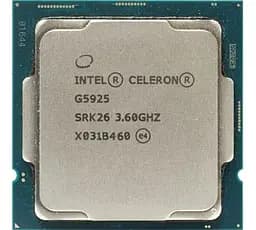 Процессор Intel Celeron G5925 (BX80701G5925) (Socket 1200, 2T, 3.6 ГГц, Box)
