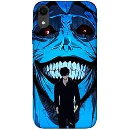Чохол Demsky Solo leveling blue vibe для Apple iPhone XR (6.1)