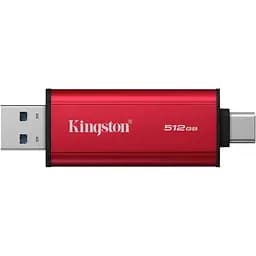 Зовнішній SSD накопичувач Kingston Dual Portable 512GB (SPSD/512GB) [155510] - мініатюра 2